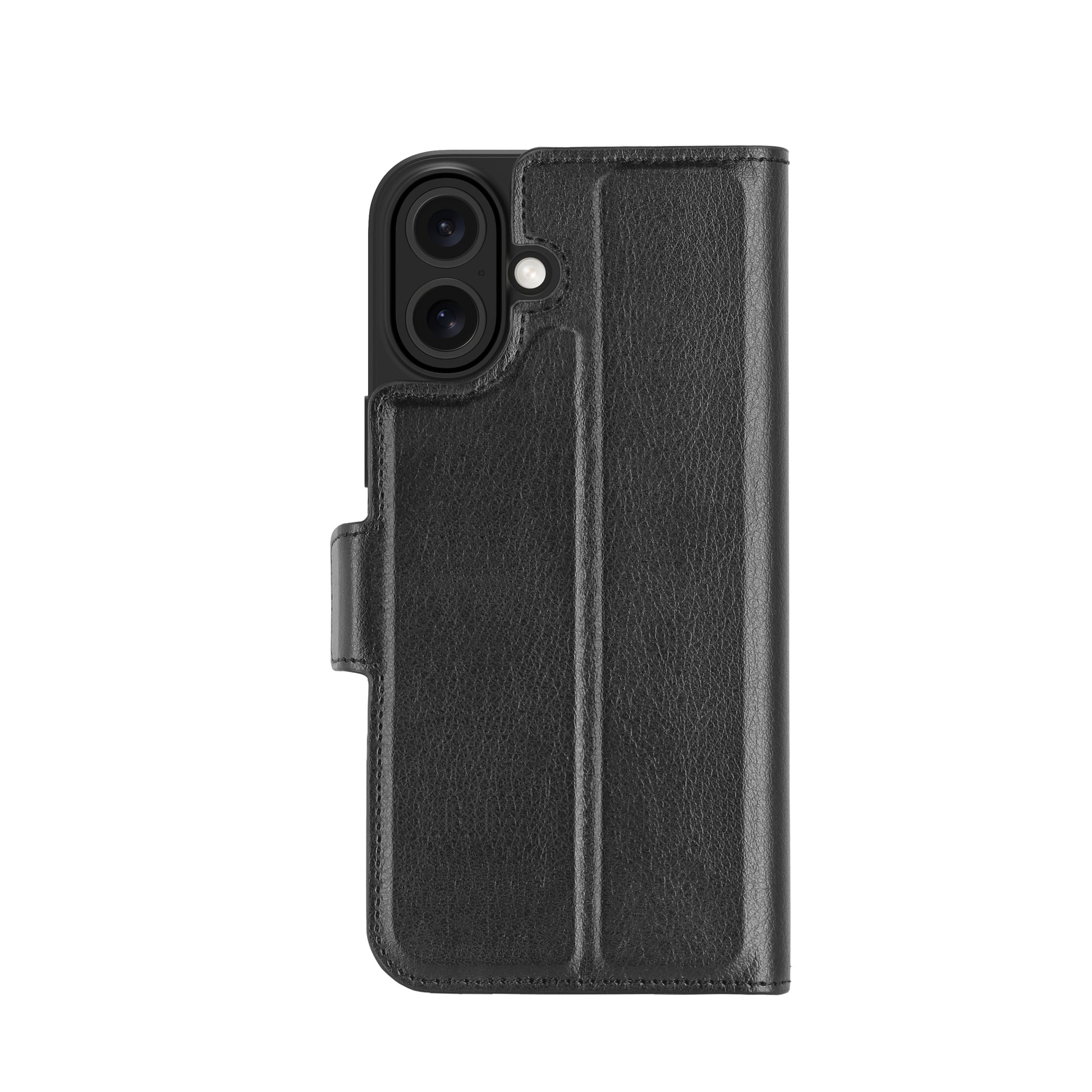 dbramante1928 Oslo Pro Folio – für Apple iPhone 16 Plus, 3 Kartenfächer, PU, Schwarz, Magnetverschluss, kabellos