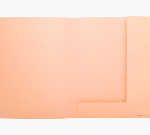 Exacompta Einlagemappe A4 – Karton, beige, 2 Einschlagklappen (unten 55 mm, seitlich 75 mm)