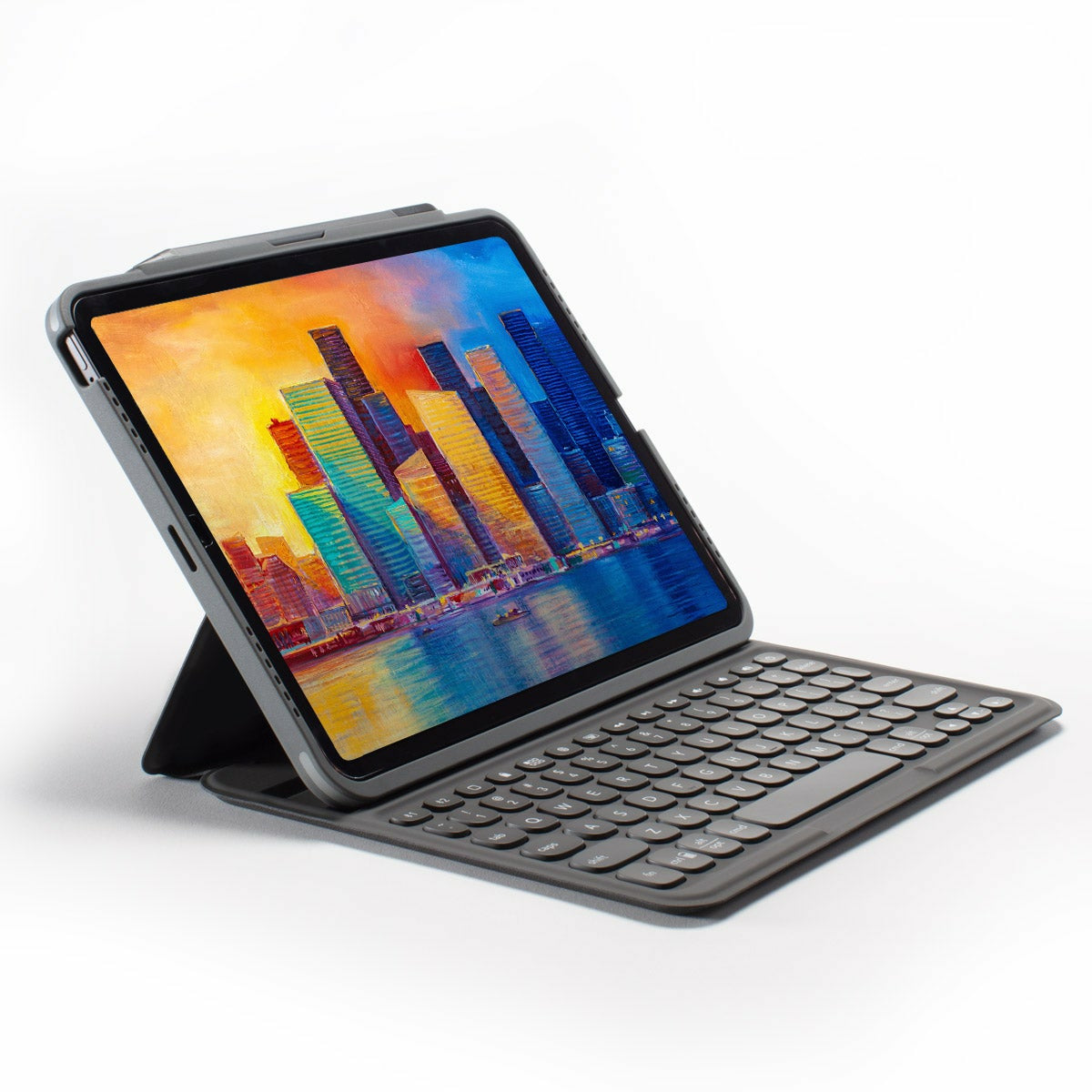 ZAGG Keys Pro – Tastatur, UK-Layout (EN), Dunkelgrau – für Apple iPad 11"