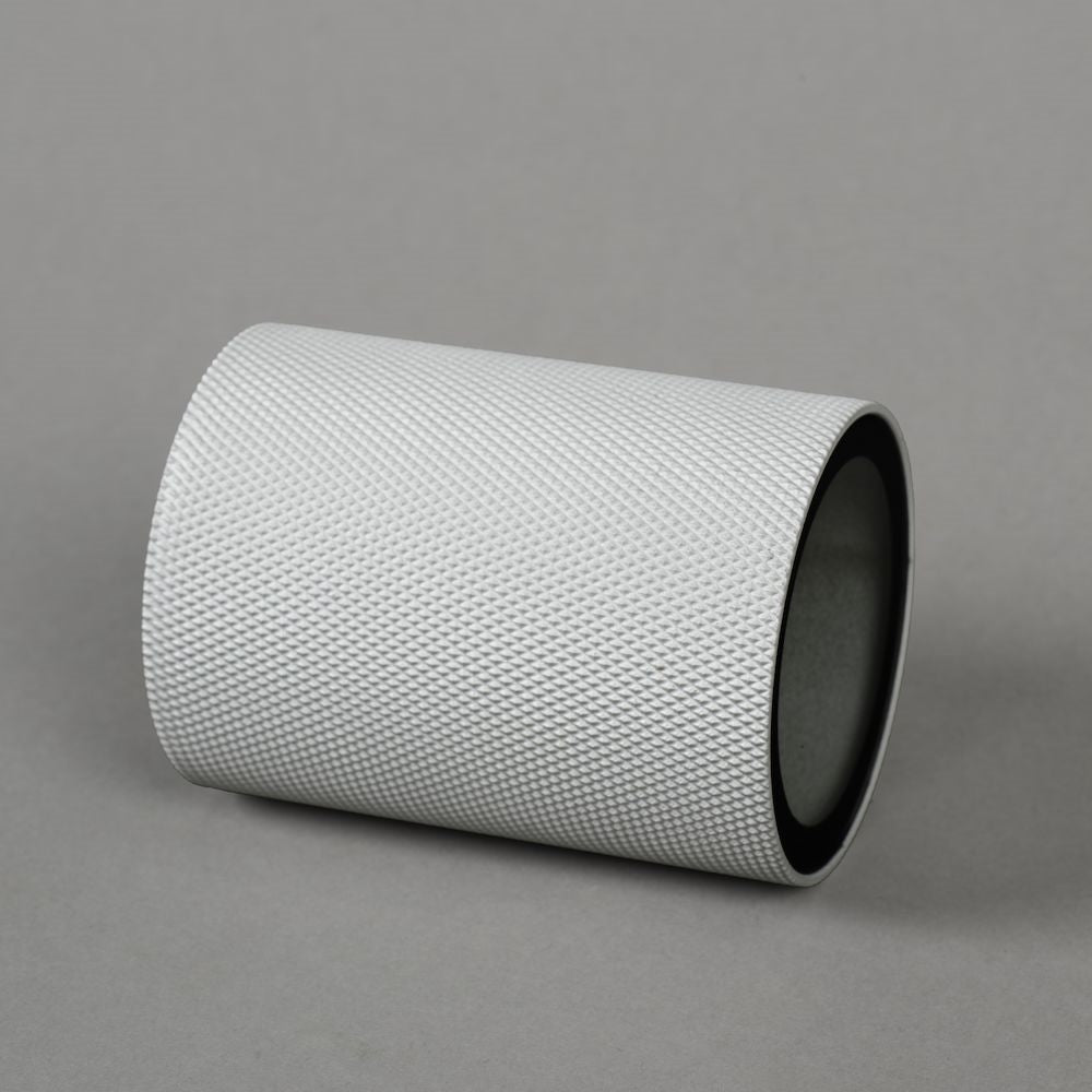 Konstsmide Aussenwandleuchte Temi – 6,5×23,5 cm – 2×7 W – IP54 – Netzbetrieb – dimmbar – Weiss, Glas