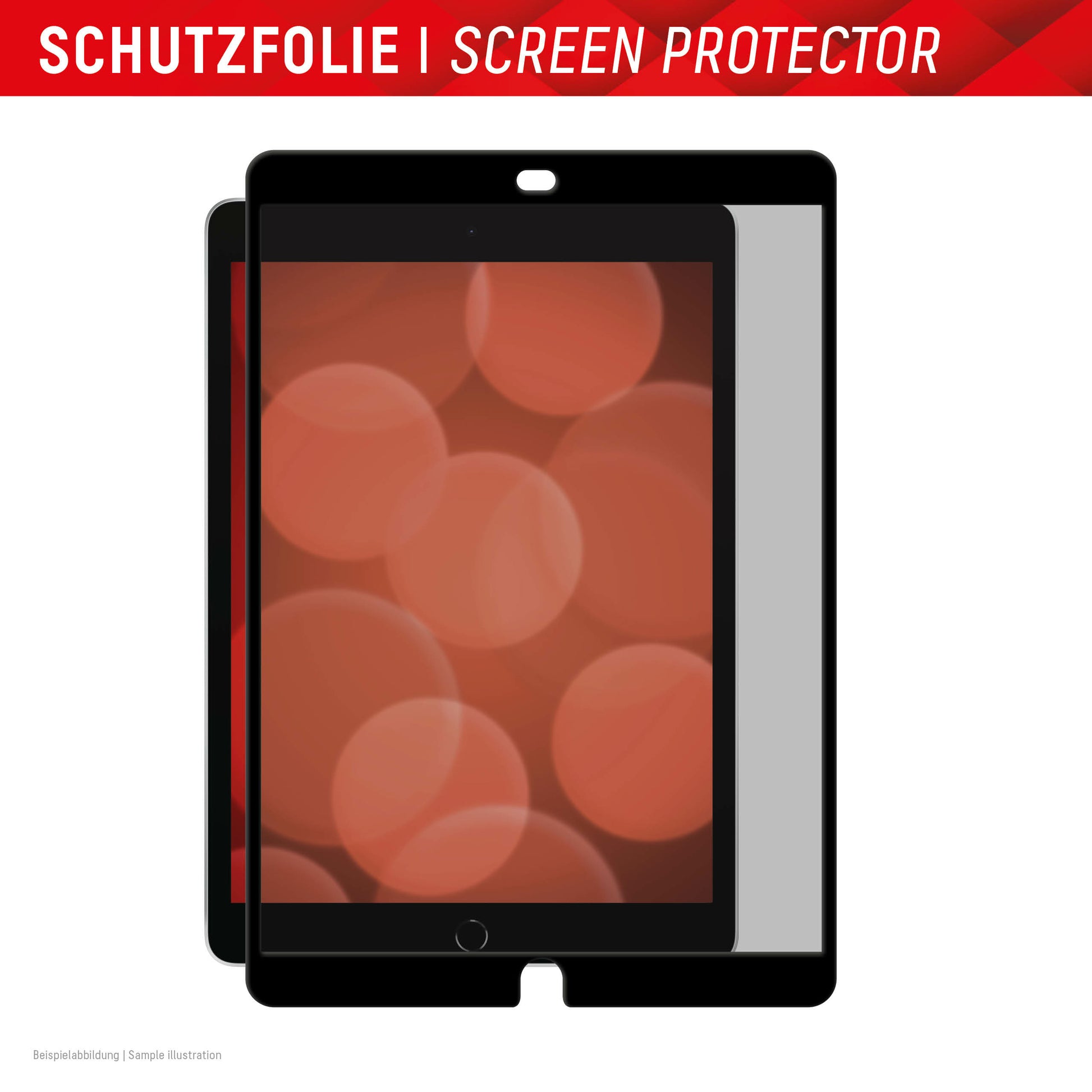 Displex Blickschutzfilter 3H, Anti-Fingerprint – für iPad 10,2" (7.–9. Gen.)
