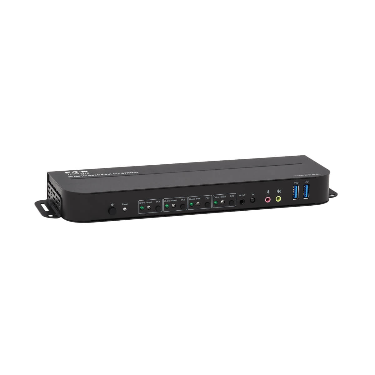 Tripp Lite B005-HUA4 – 4-Port HDMI KVM-Switch – 4K/60 Hz, USB 3.0-Hub, Audio