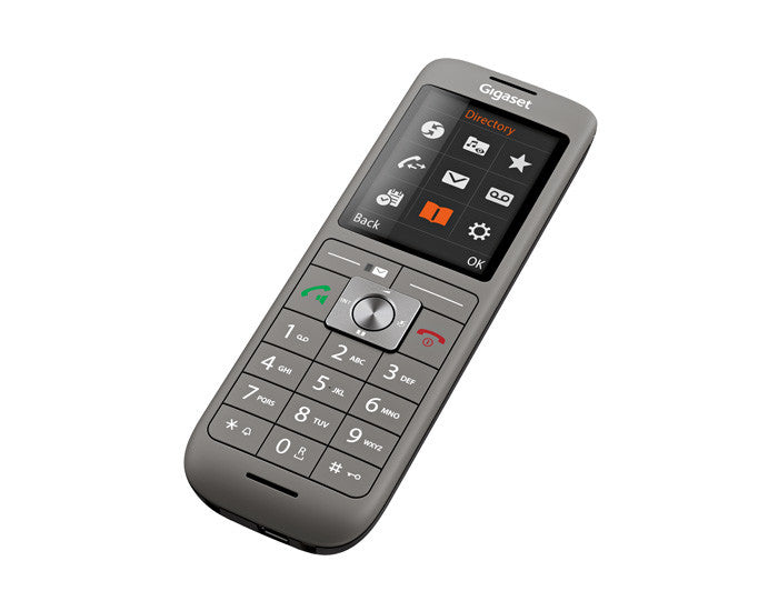 Gigaset CL660 HX – DECT-Telefon mit Basis, 2,4", freisprechen, anthrazit