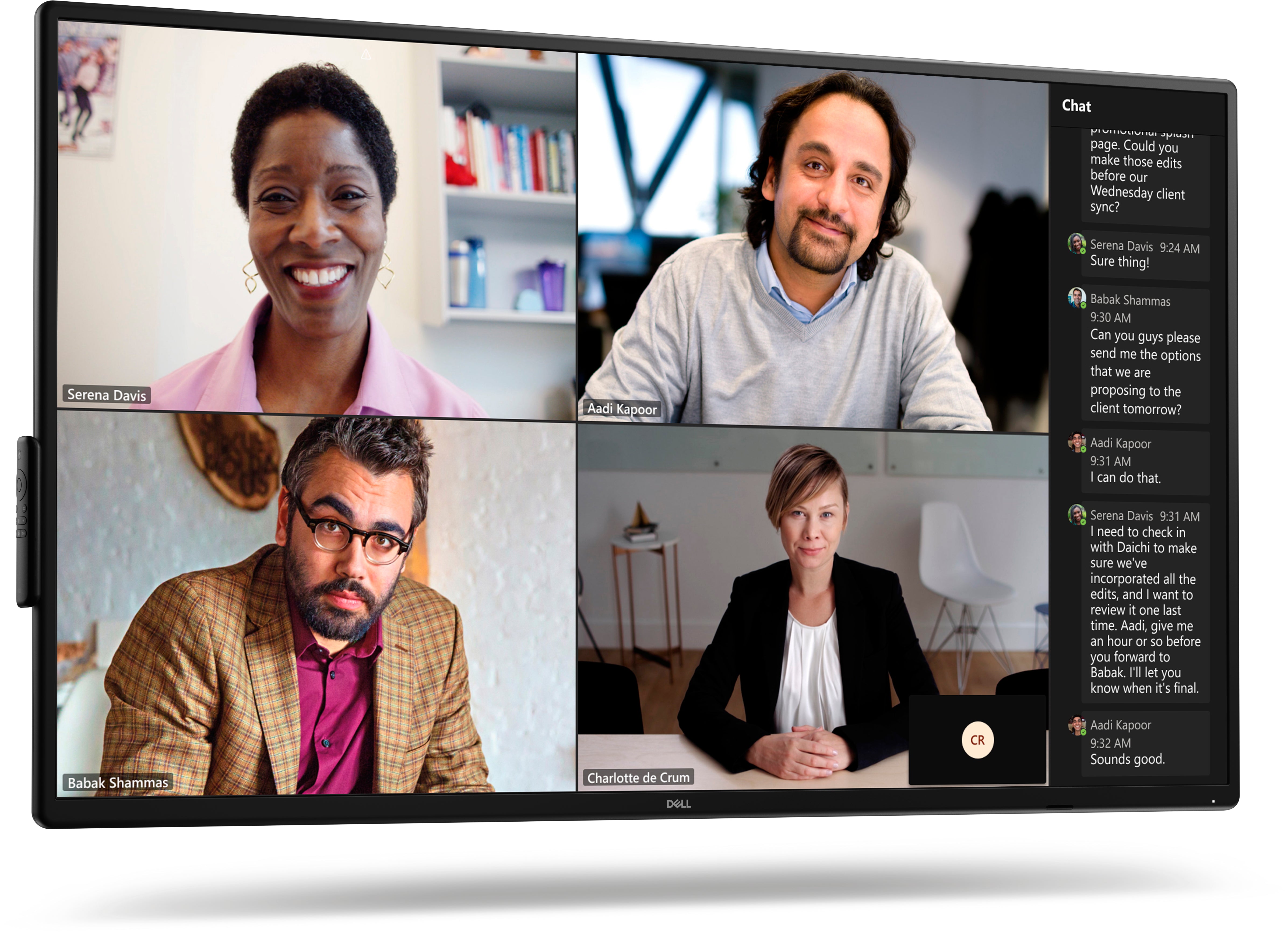 Dell Digital Signage Flachbildschirm – Pro 55 Plus, 4K Ultra HD, Schwarz