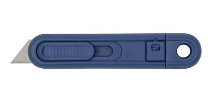 Wedo 76 9811 – Abbrechmesser, Kunststoff, einziehbar, blau