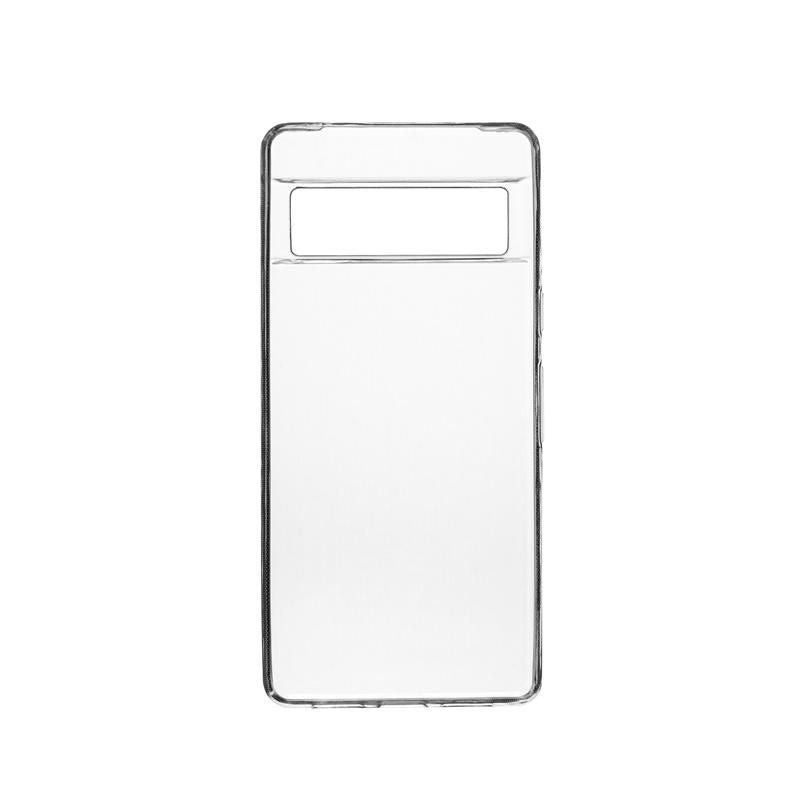 eSTUFF LONDON Backcover – für Google Pixel 7, TPU, Transparent, kabelloses Laden