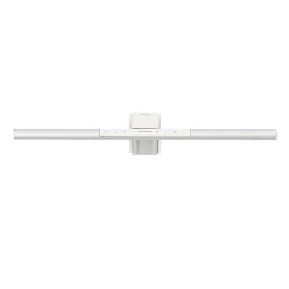 BenQ LED ScreenBar Pro Bildschirmleuchte – USB, dimmbar, Tasten – 2’700–6’500 K – 1’000 lm – Silber