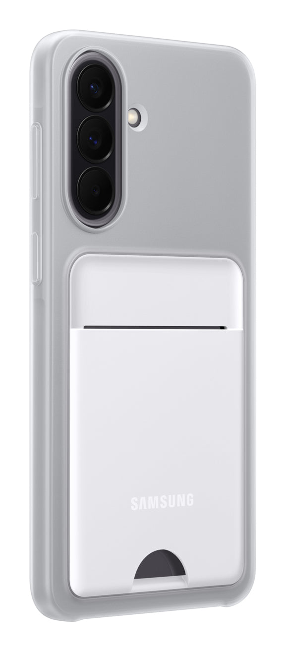 Samsung Wallethülle – für Samsung Galaxy A57 (5G), mit Kartenfach, TPU, Hellgrau