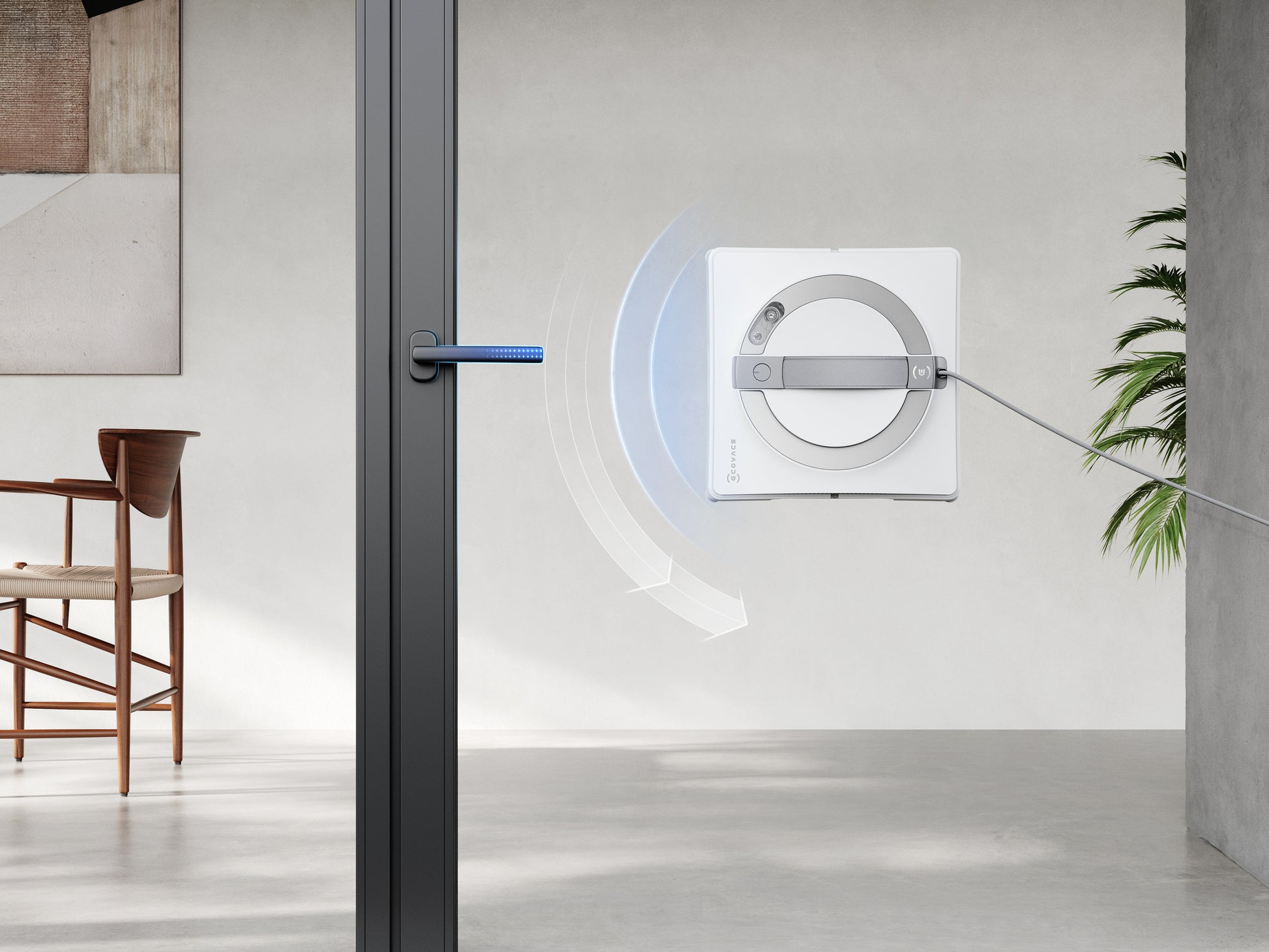 Ecovacs WINBOT W2 PRO OMNI – Fensterputzroboter – 4500mAh, min. Fenstergrösse 30 × 40 cm, 63dB