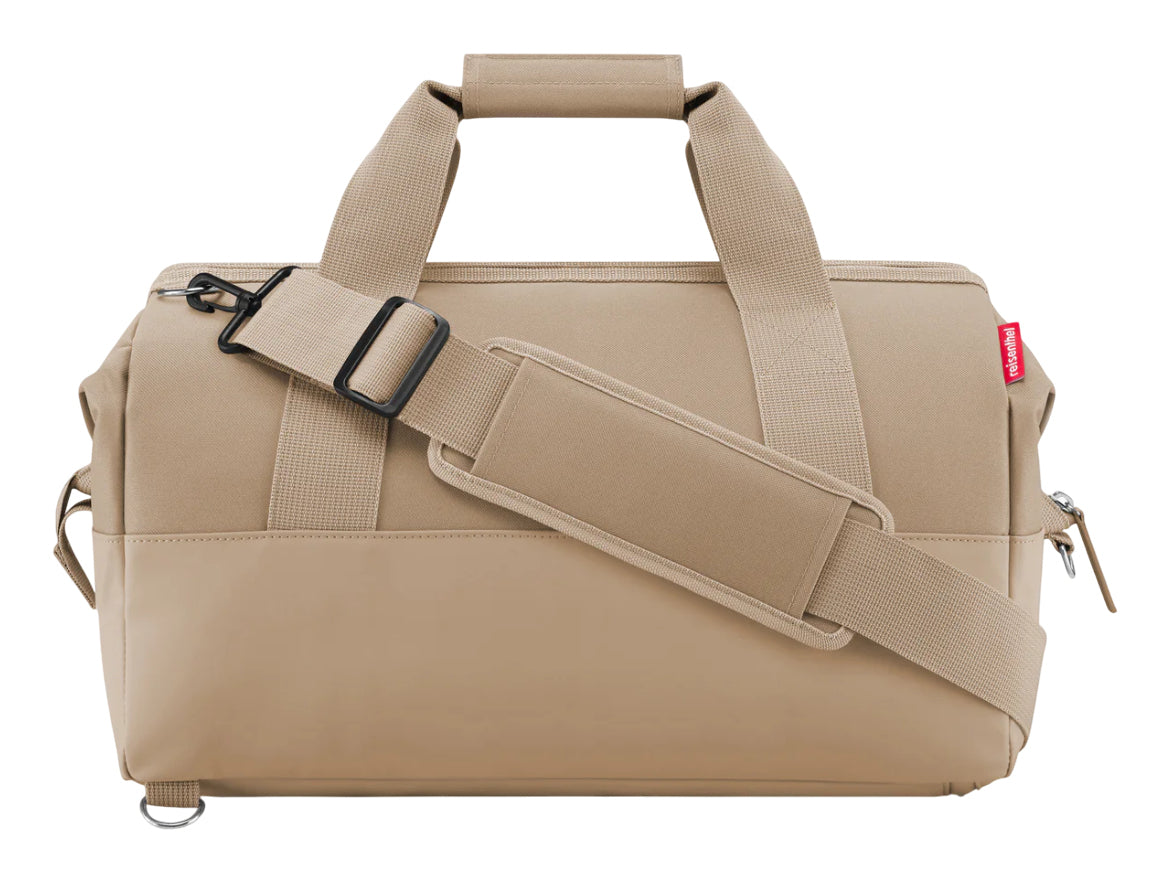 Reisenthel Sporttasche – 23 l, aus rPET, beige, 45 × 33 × 30 cm