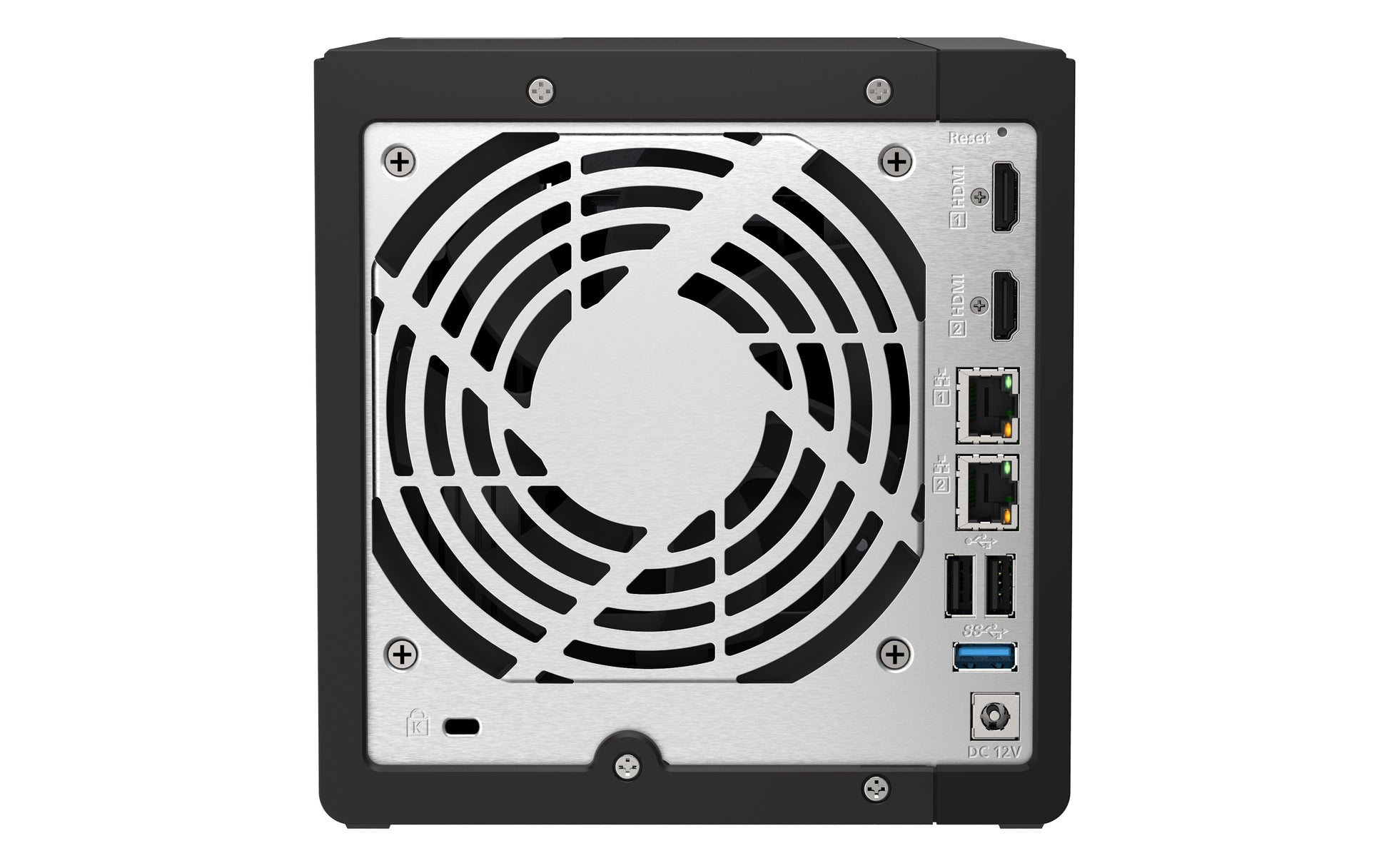 QNAP QVP-41C NAS – SATA & M.2, 4 Einschübe, RAID, 8 GB RAM