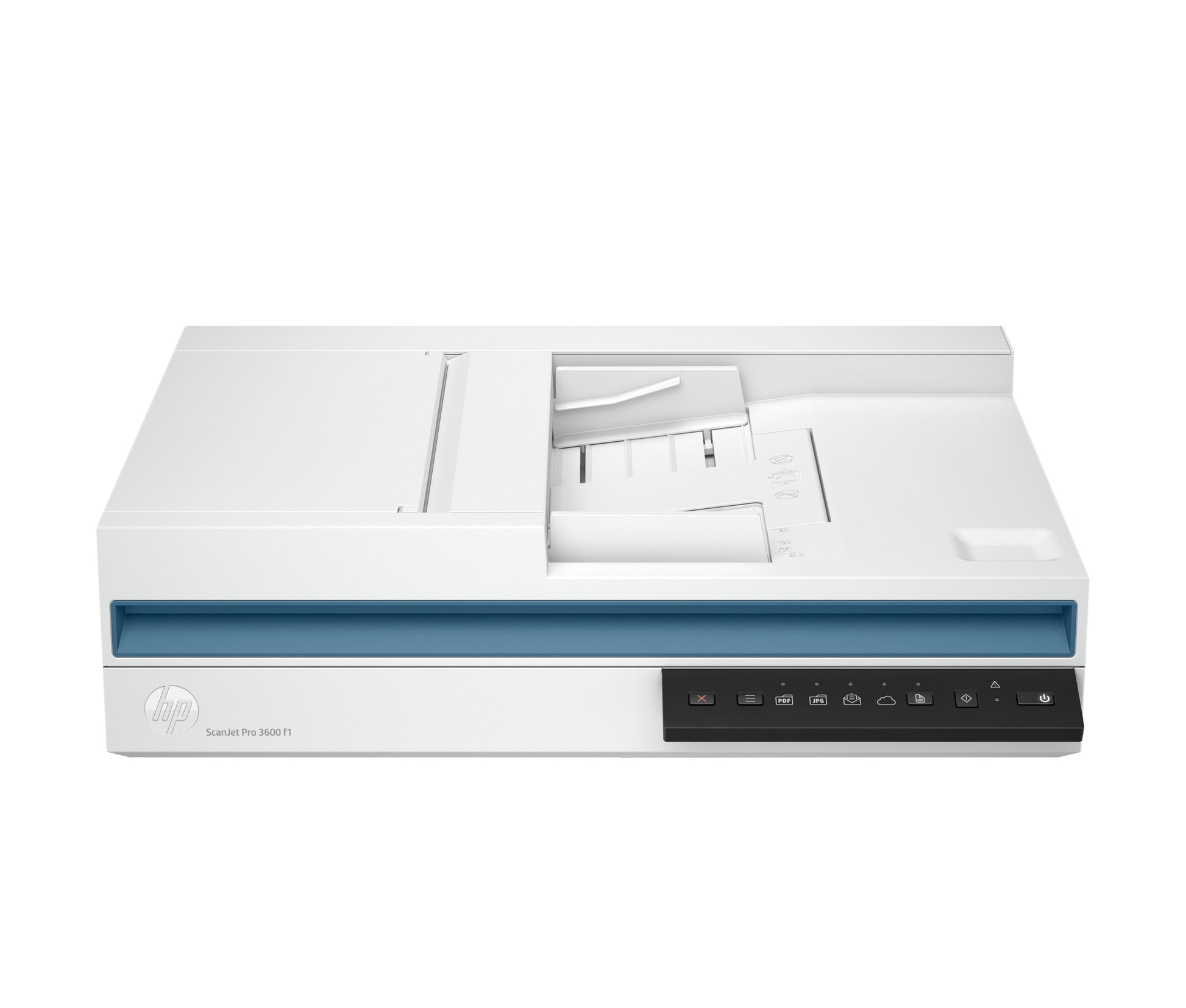 HP ScanJet Pro 3600 F1 – Flachbettscanner mit ADF, A4, Duplex, 30 Seiten pro Minute, ADF 60 Blatt, USB