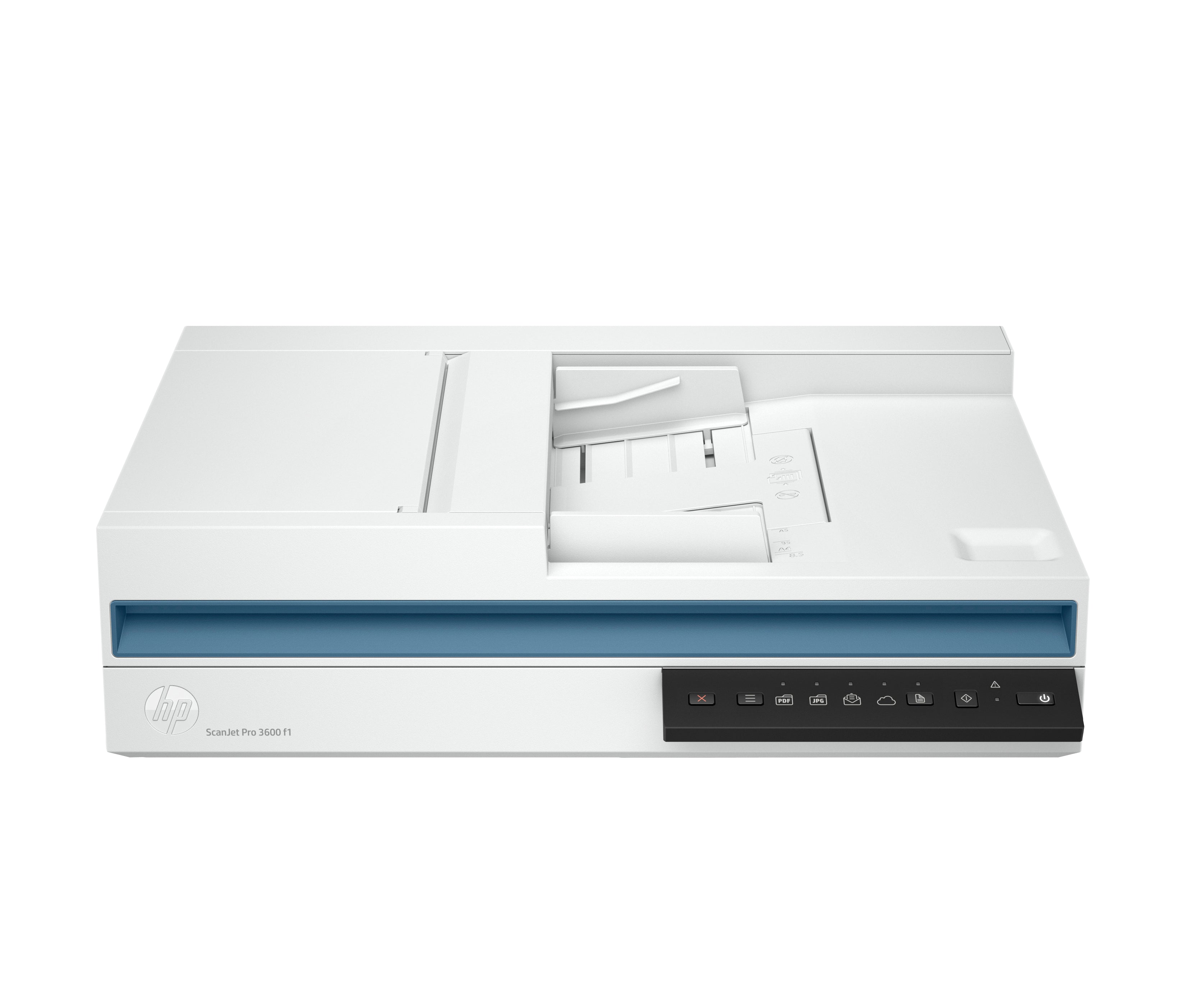 HP ScanJet Pro 3600 F1 – Flachbettscanner mit ADF, A4, Duplex, 30 Seiten pro Minute, ADF 60 Blatt, USB