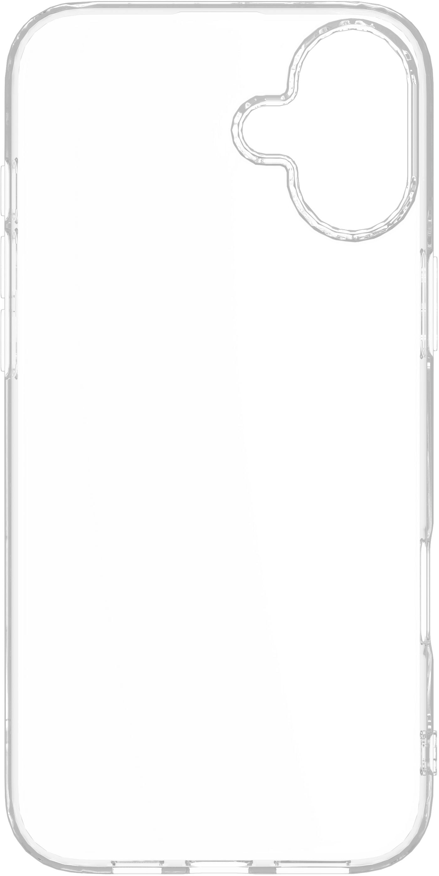 eSTUFF INFINITE (GRS) VIENNA Backcover – für Apple iPhone 16 Pro, TPU, Transparent