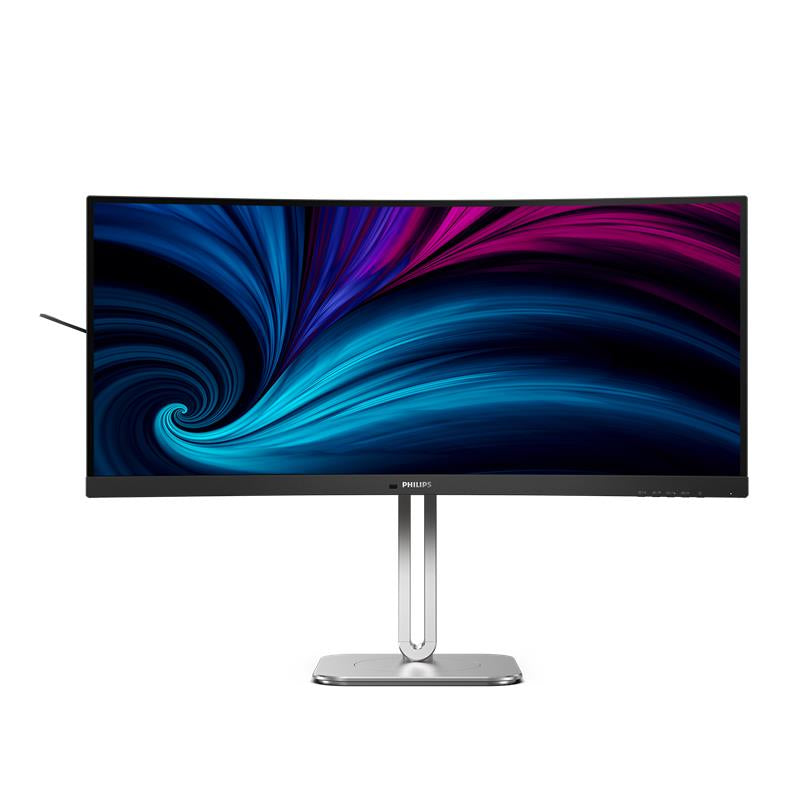 Philips 34B2U5600C/00 – Monitor, 34", VA, 120 Hz, 300 cd/m², KVM, USB-C, VESA 100 × 100, Schwarz