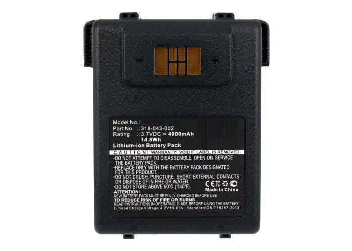 CoreParts Akku Li-Ion 3,7 V 4000 mAh, 14,8 Wh – für Intermec CN70/CN70e
