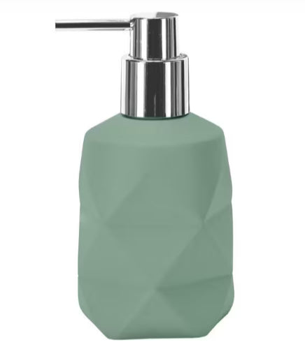 Kleine Wolke Crackle Seifenspender – Polyresin, Olivgrün, 200 ml