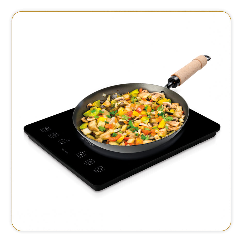 Little Balance Induktionskochplatte Little Induction 8575 – 2000 W, Touch, 180 min Timer – Schwarz