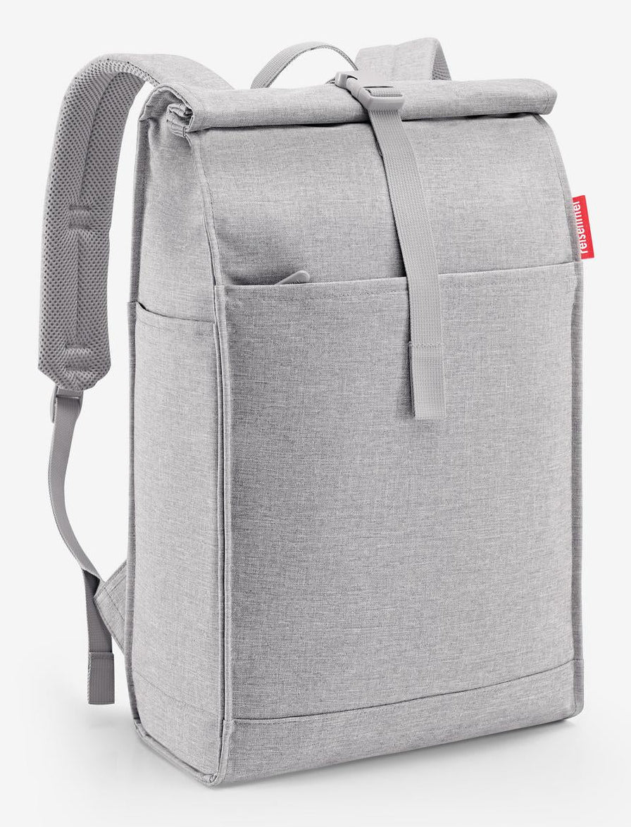 Reisenthel Urban Rolltop – Freizeit-Rucksack – 16 l, rPET, hellgrau