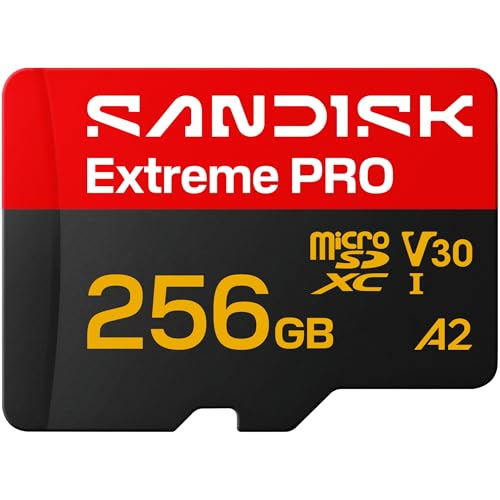 SanDisk Extreme Pro microSDXC 256 GB – UHS-I, 250/170 MB/s