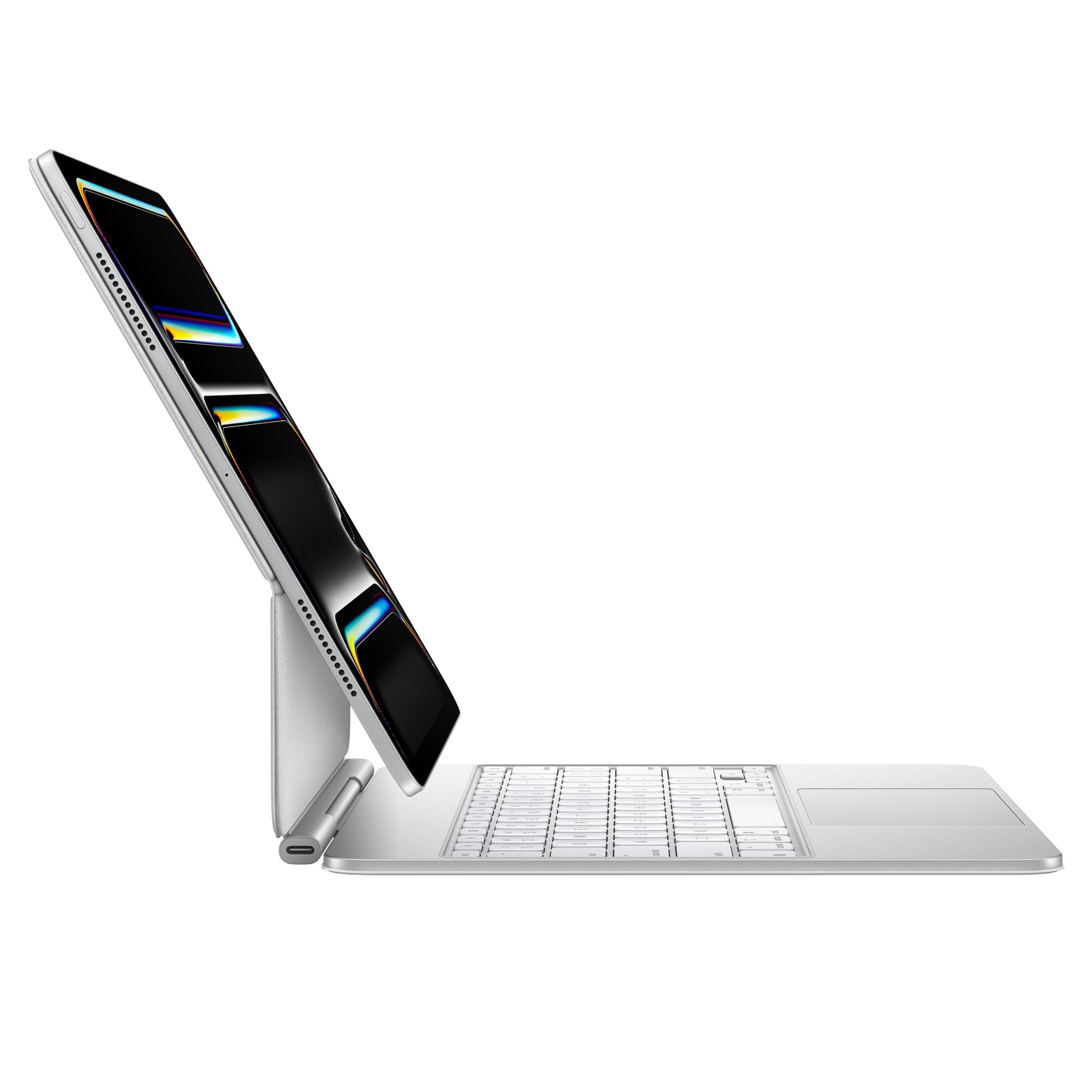 Apple Magic Keyboard – Tastatur, US-Layout (EN), Weiss – für iPad Pro 13" (M5)