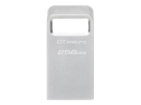 Kingston Technology Kingston DT Micro USB-Stick – 256 GB, USB 3.2 Gen 1, Metallgehäuse