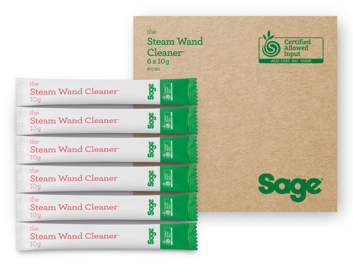 Sage Milchsystemreiniger – für Kaffeemaschinen, Pulver 10 g, 6 Stück.