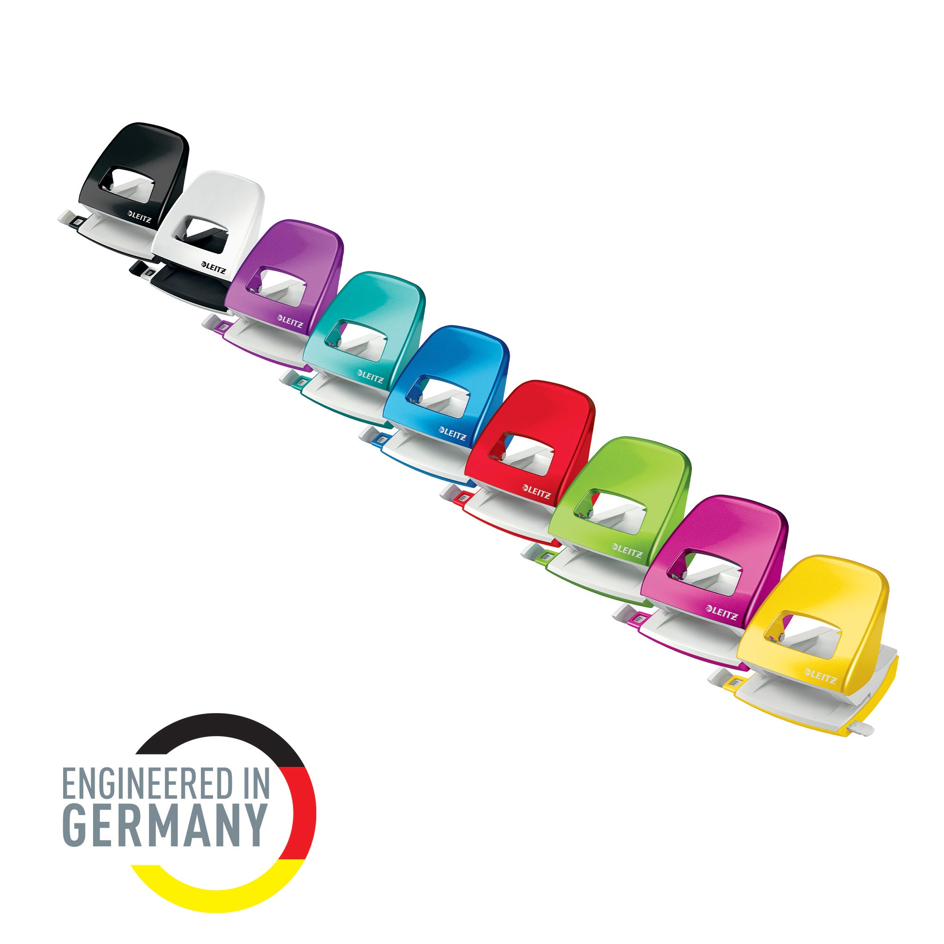 Leitz Locher – für A4, Schlitz 80 × 5,5 mm