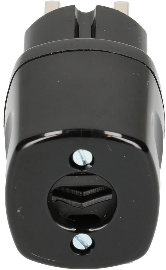 Max Hauri AG Max Hauri Adapterkabel T25 zu Schraubklemme, 16 A 400 V, Kunststoff – schwarz