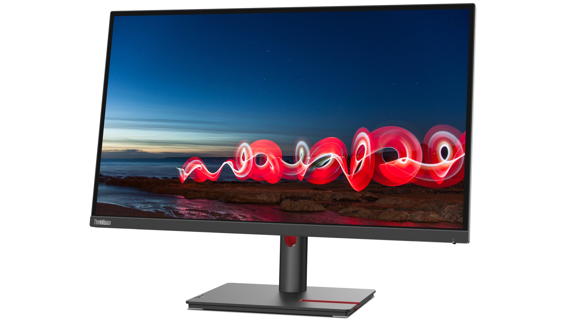 Lenovo ThinkVision T27i-30 – Monitor, 27", 1920 × 1080 (Full HD), IPS, 60 Hz, VESA 100 × 100, Schwarz