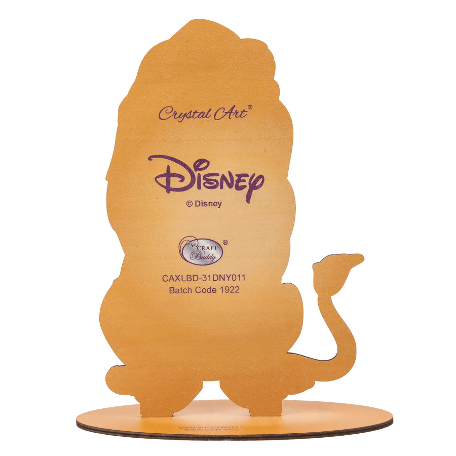 CRAFT Buddy Crystal Art XL Buddy – Bastelset – Mufasa – 25 cm – ab 6 Jahren