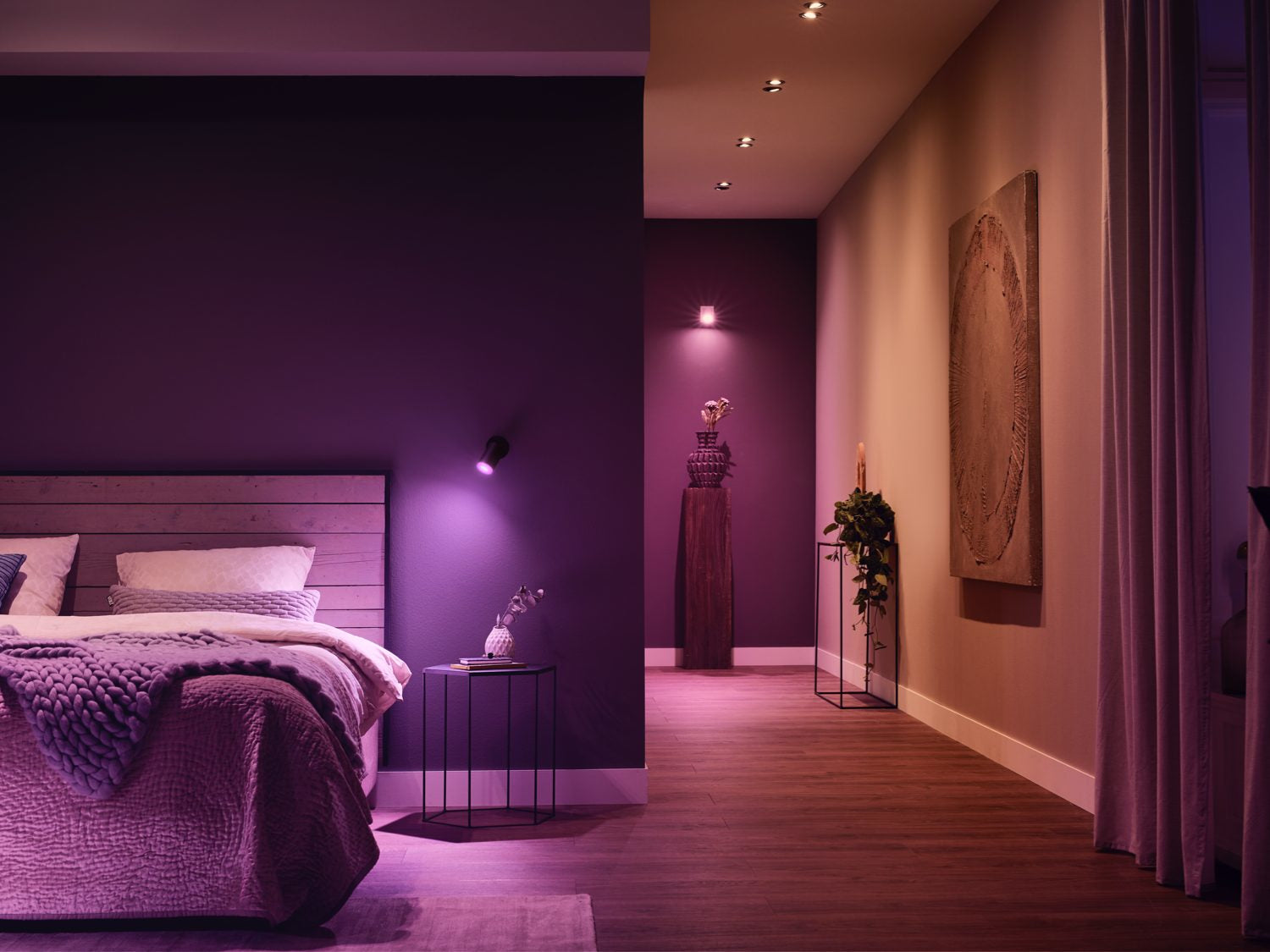 Philips Hue LED-Leuchtmittel GU10 3er-Pack – 4,2 W dimmbar, 2000–6500 K, für Zigbee, HomeKit und Alexa