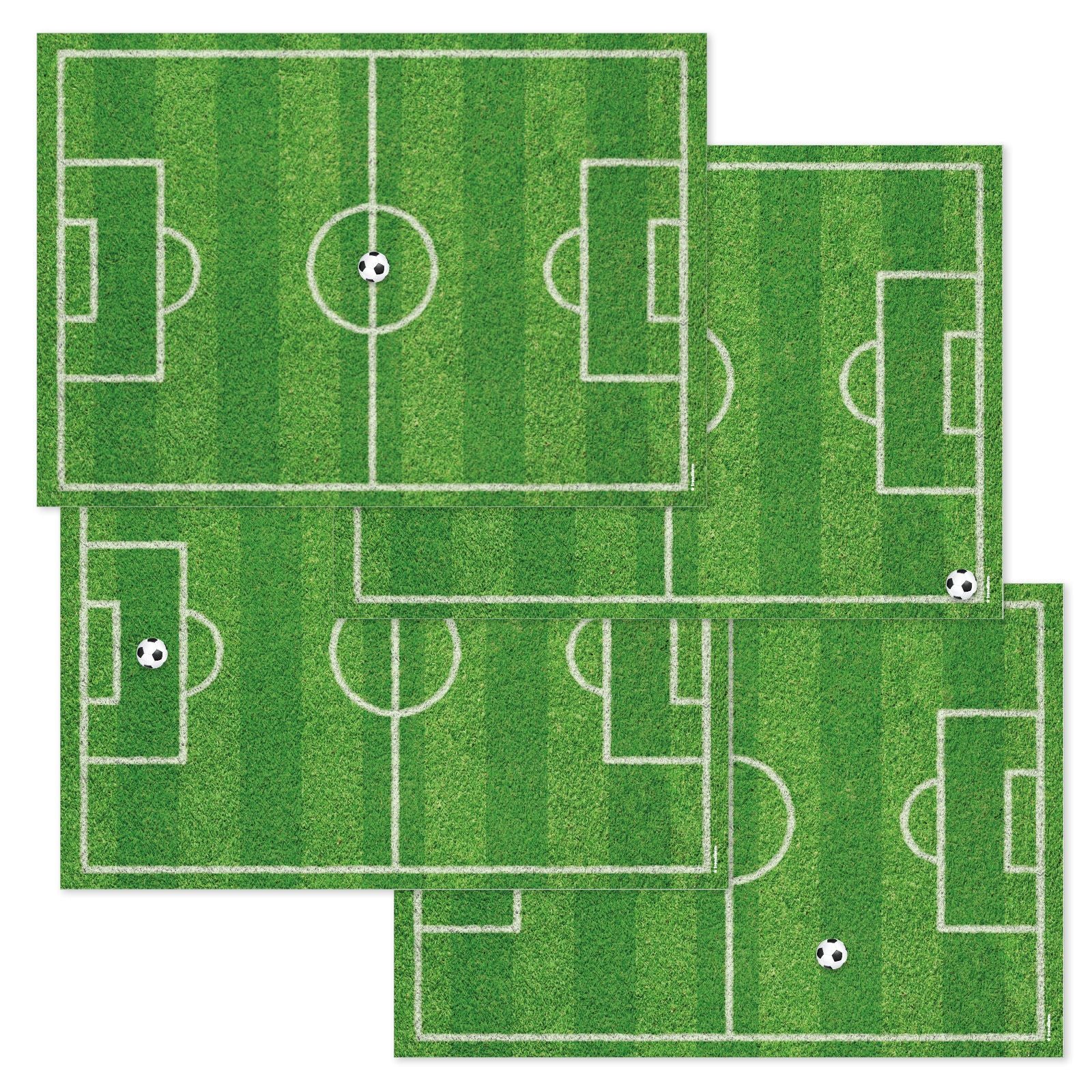 Trendform Tischset – Papier, Fussballmotiv, 42 × 29,7 cm
