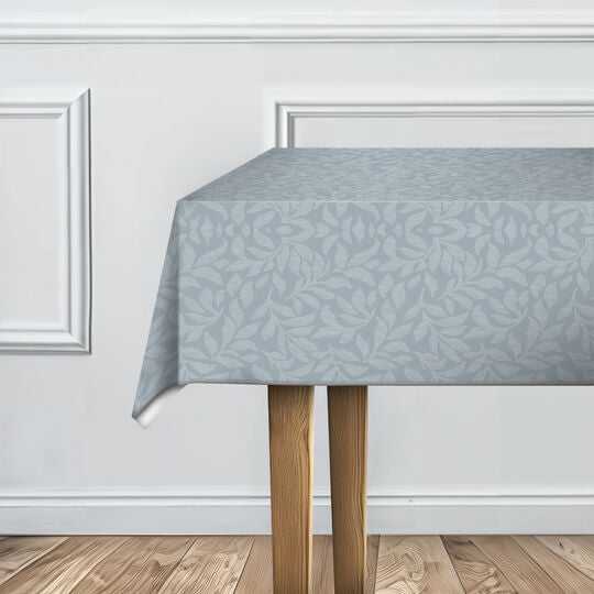 d-c-fix Tischdecke – 140×180 cm, PP, Grau, Blättermuster
