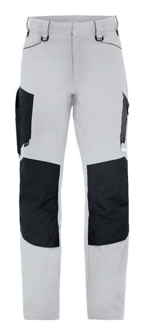 uvex Herren-Cargohose suXXeed craft – weiss, Grösse 58