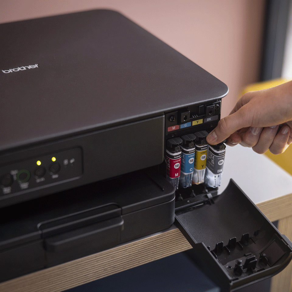 Brother DCP-J1260W – Farbtintenstrahl-Multifunktionsdrucker, A4, 3-in-1, Duplex, WLAN, AirPrint, Mopria