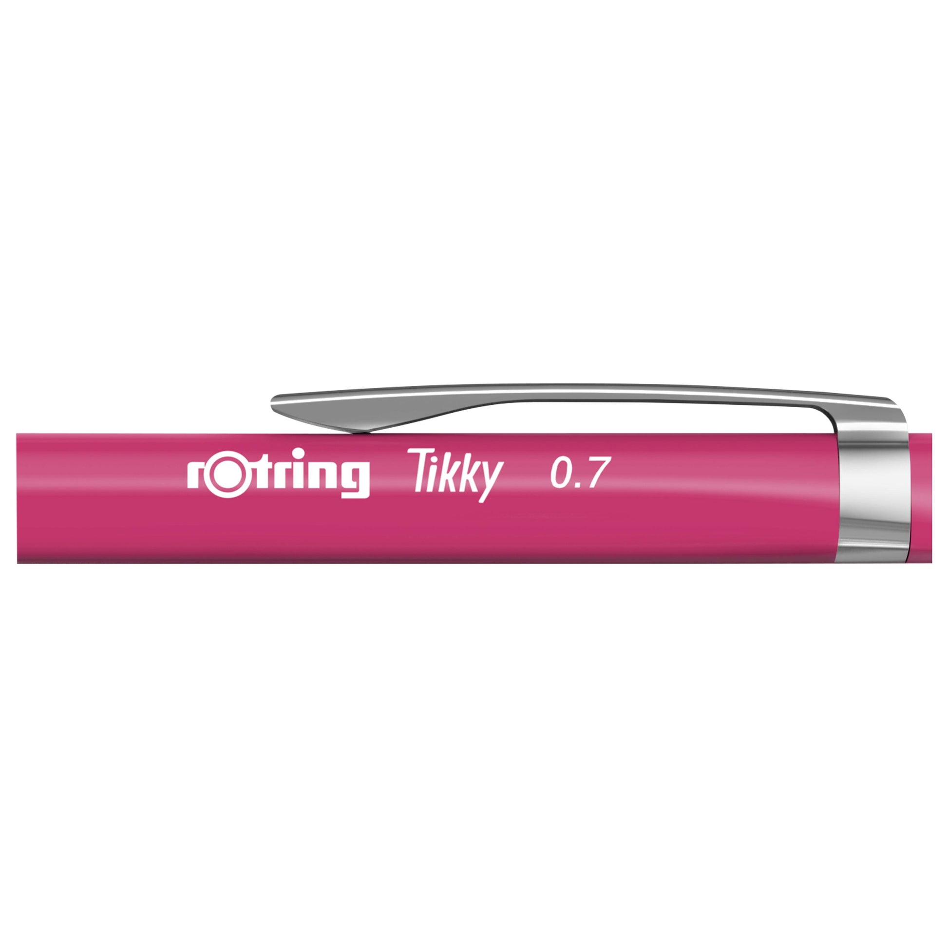 Rotring Tikky Druckbleistift – 0,7 mm – magenta – mit Radierer
