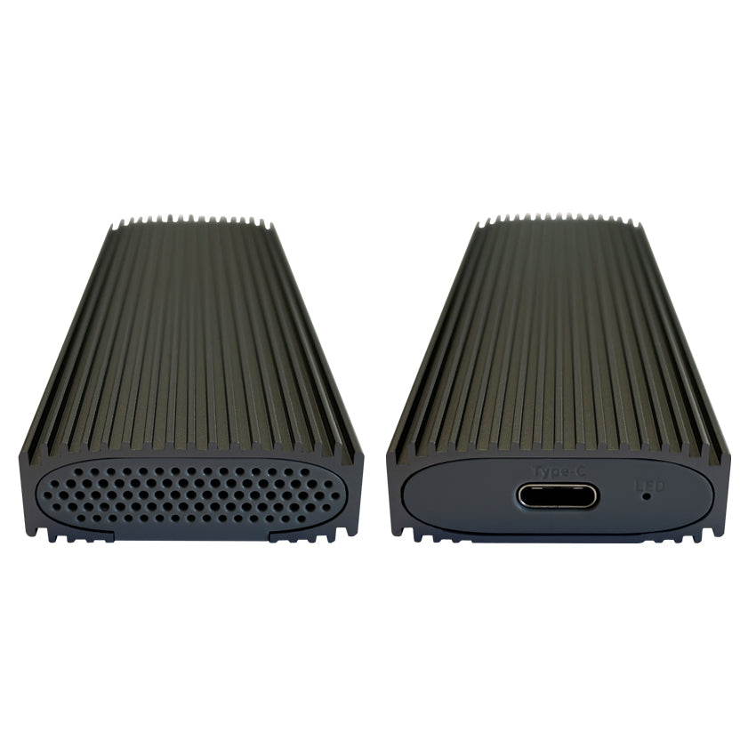 LC-Power LC-M2-C-NVME-3 – 1-Bay Gehäuse, USB-C 10 Gbit/s, für M.2 (22/30/42/60/80 mm)