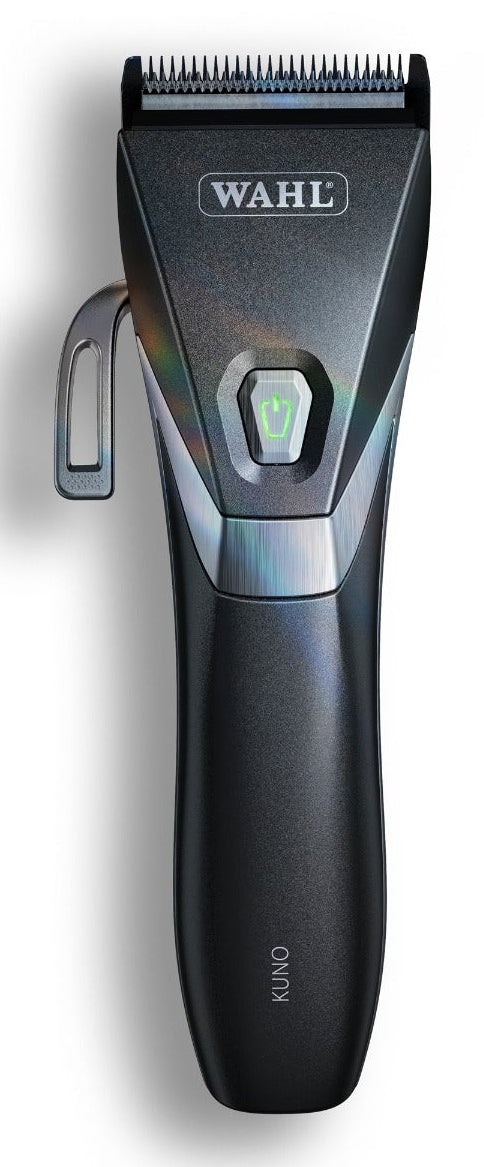 Wahl Haarschneider Kuno – Brushless-Motor, Akku 100 min, 6 Kammaufsätze – schwarz