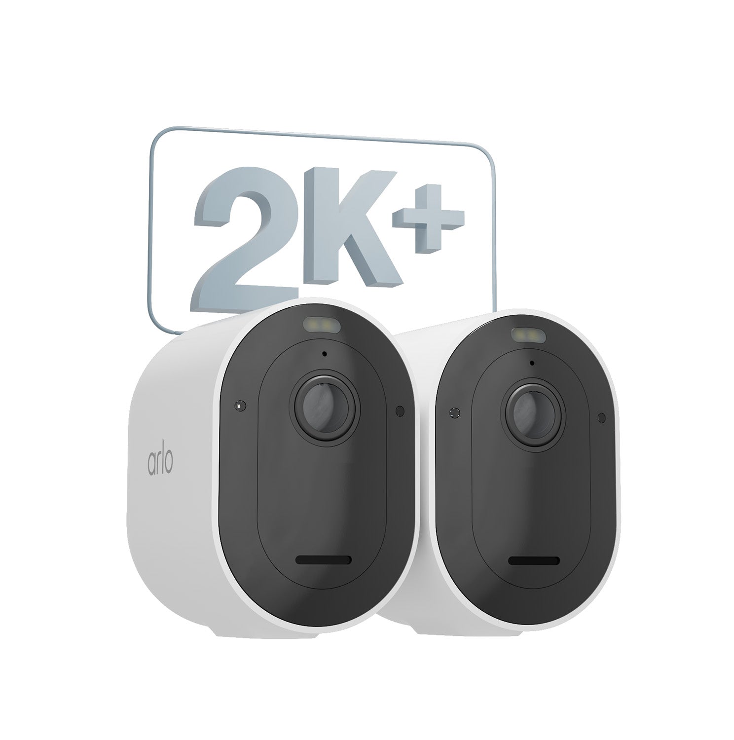 Arlo Pro5 Überwachungskamera – 2K, 2er-Set