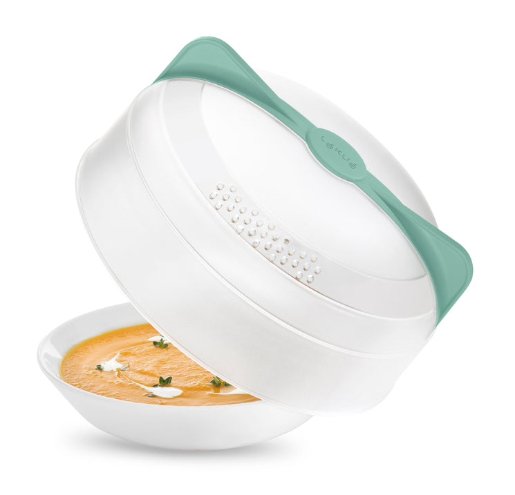 Lékué Mikrowellenhaube – Ø 24,7 cm, PP, Grün