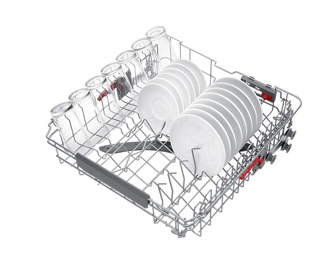 Samsung Einbau-Geschirrspüler DW60A6082BB/ET – 13 Massgedecke, 10,5 l pro Zyklus, 44 dB – Silber/Edelstahl