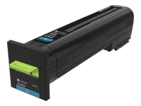 Lexmark Toner 82K2UCE – Cyan, 55000 Seiten – für Lexmark CX860