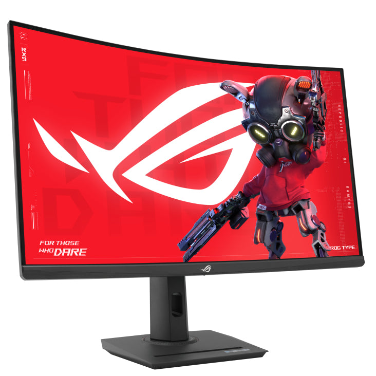 ASUS XG32WCS – 31,5" Curved, 2560 × 1440 (WQHD), VA, 180 Hz, USB-C 8 W, DisplayHDR 400