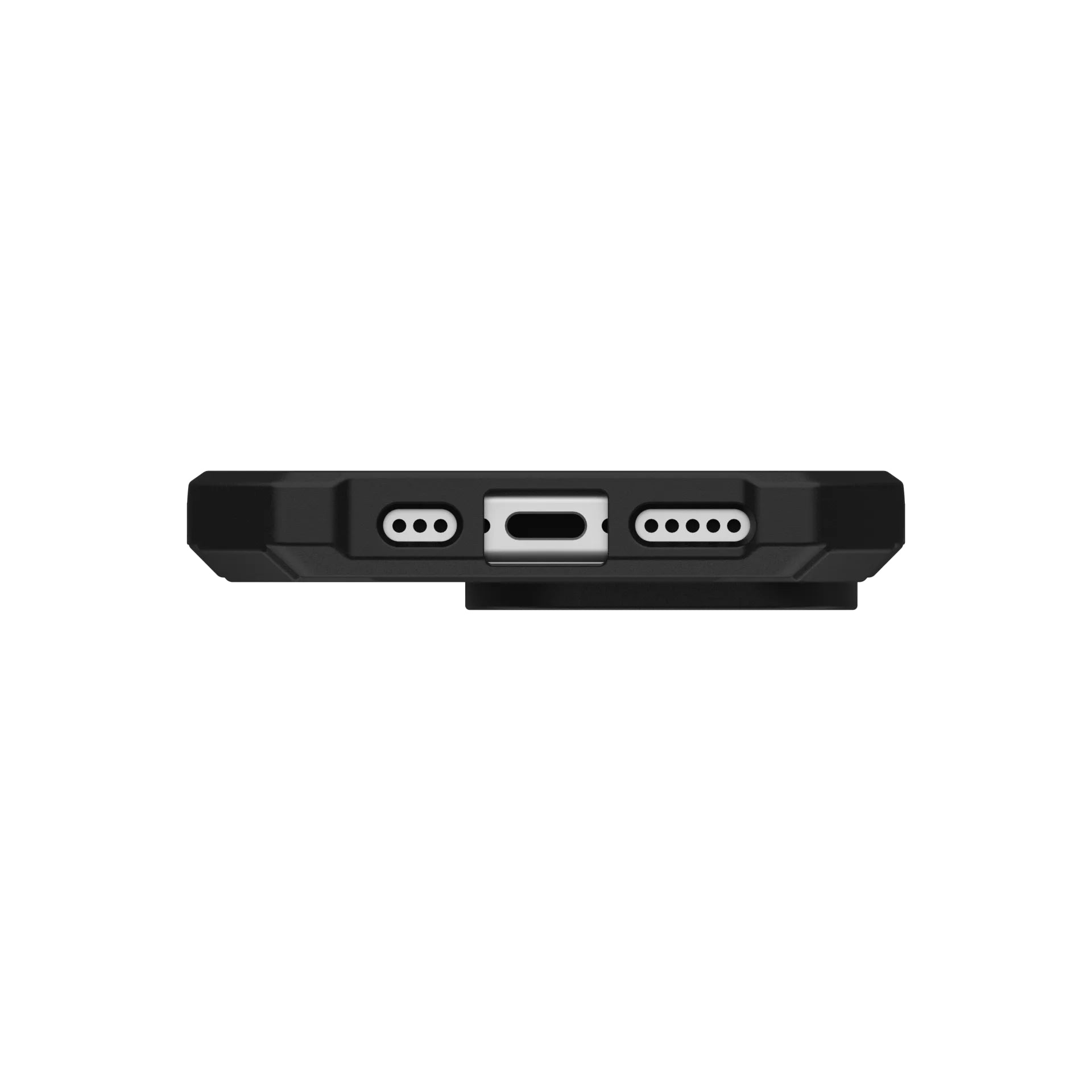 Urban Armor Gear UAG – Essential Armor Backcover – für Apple iPhone 16 Pro – schwarz – MagSafe-kompatibel, sturzsicher bis 4,6 m