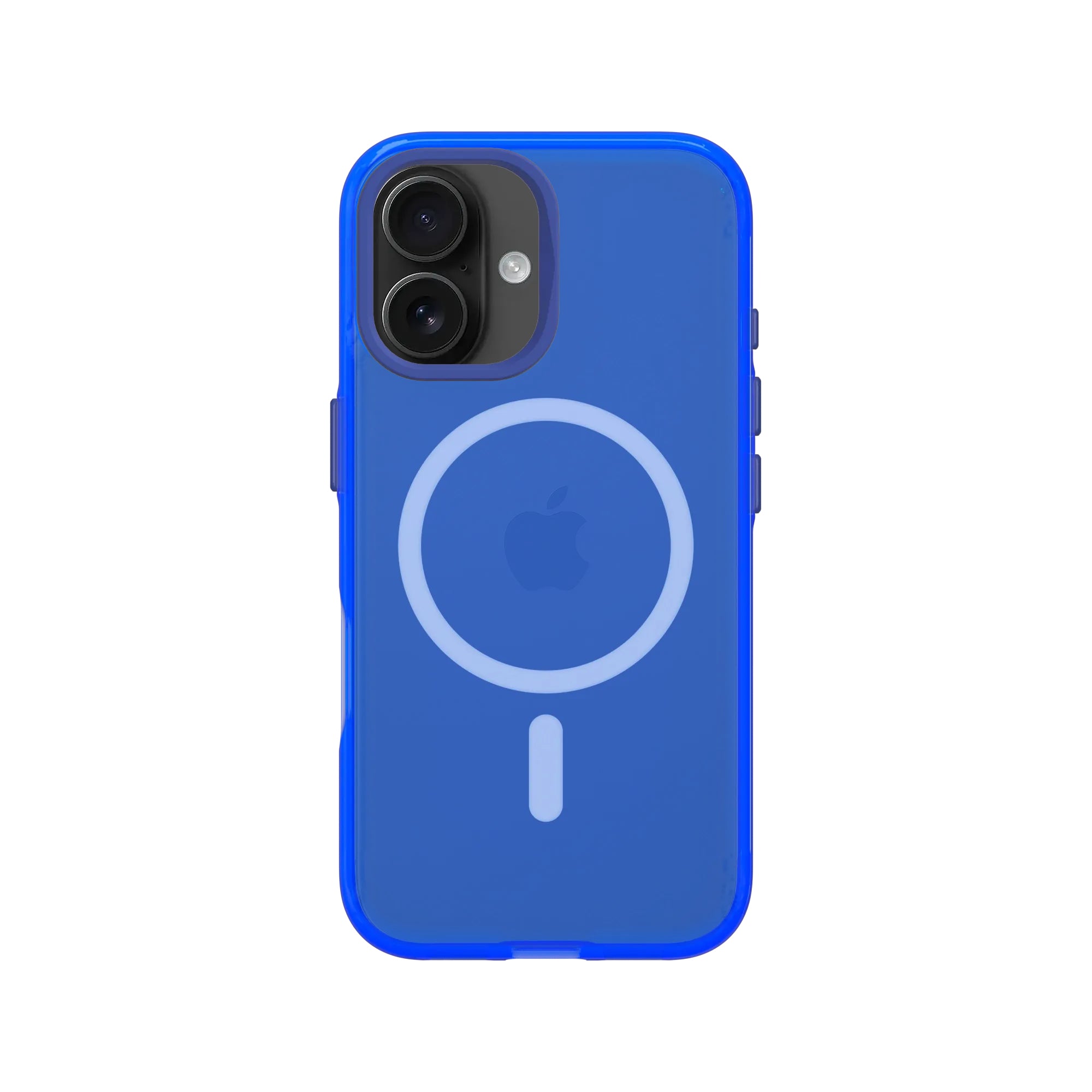 RhinoShield Backcover Jelly Tint – für Apple iPhone 16 – Cyber Blue – MagSafe-kompatibel