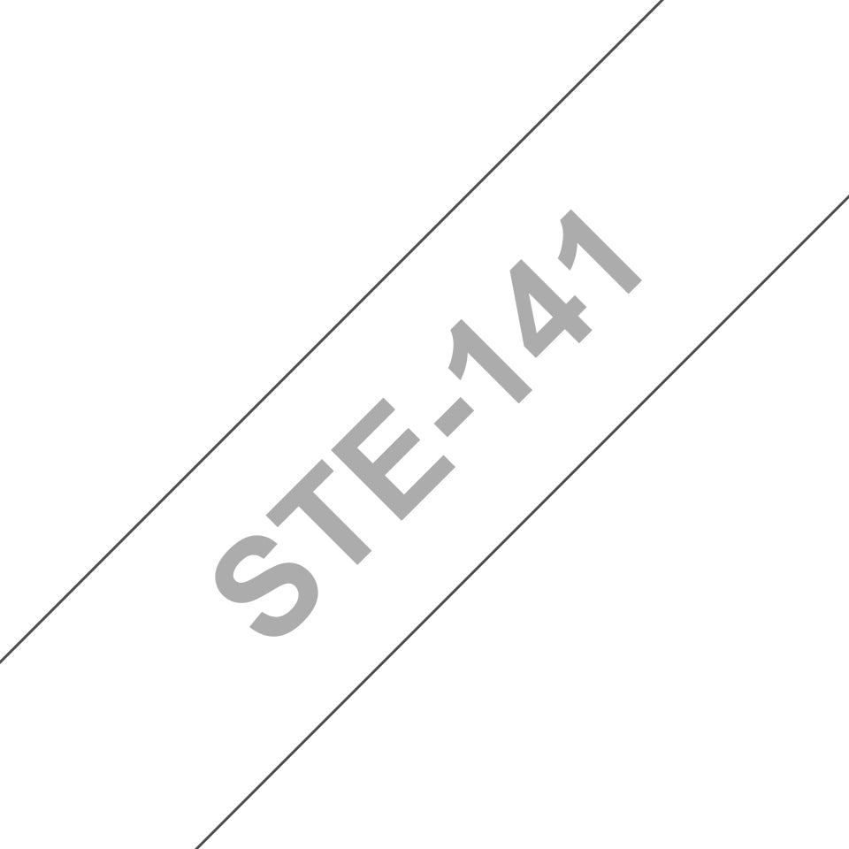 Brother Schriftband – 18 mm × 3 m, schwarz, weiss