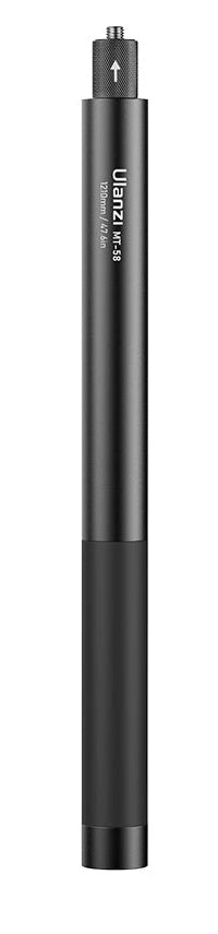 Ulanzi MT-58 Selfie Stick – bis 121 cm – Traglast 1 kg – Schwarz