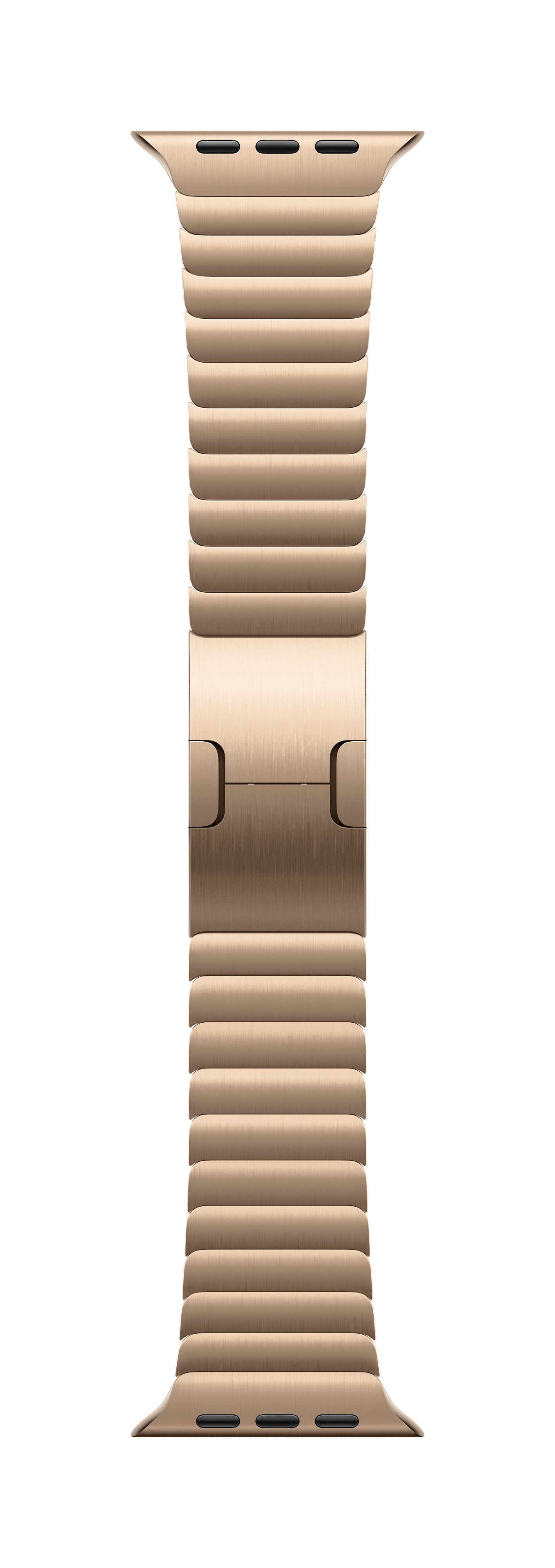 Apple 38/40/41/42 mm – Edelstahl Gold, Gliederarmband, Universalgrösse