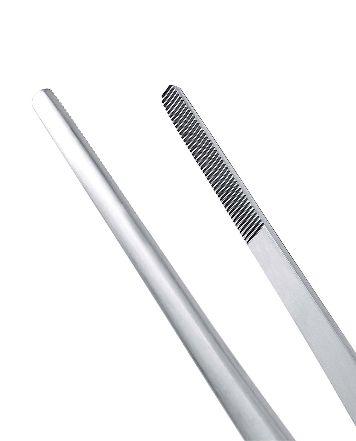 Triangle Grillpinzette 32 cm, Edelstahl, Silber, spülmaschinenfest